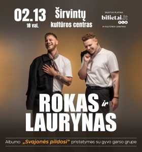 Albumo pristatymas ''Svajonės pildosi'' su gyvo garso grupe