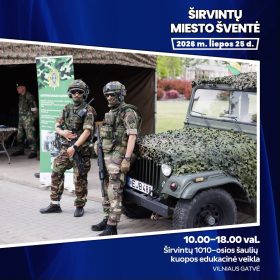Širvintų 1010–osios šaulių kuopos edukacinė veikla