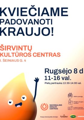 Kviečiame dovanoti!